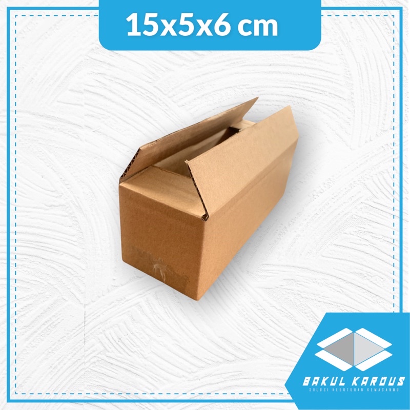 

kardus 15x5x6 cm | box | karton | kardus polos | kardus jadi | online shop | souvenir | custom