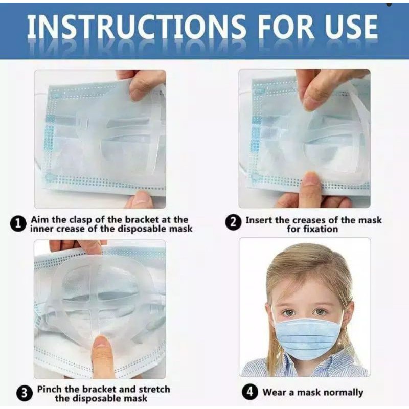 penyangga masker /mask bracket/penyangga sirkulasi masker