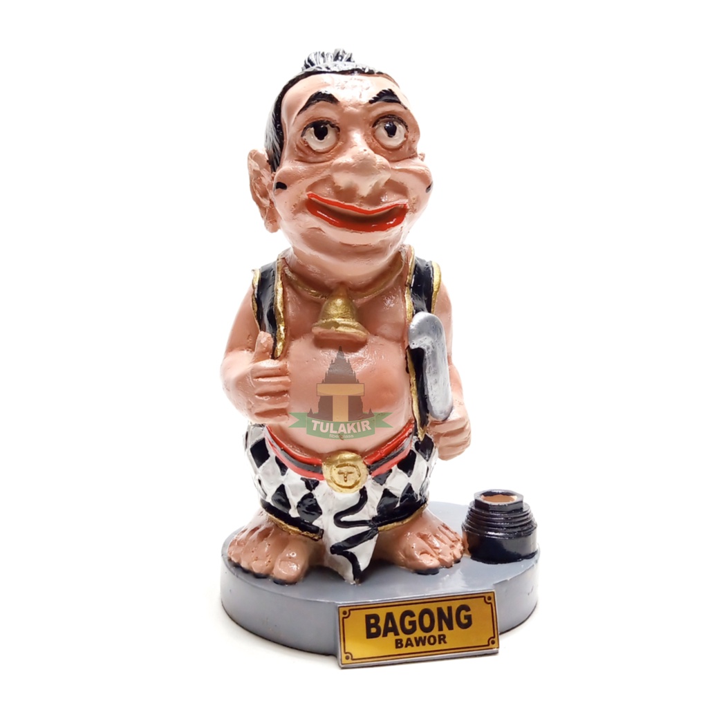 Miniatur Patung Bagong Bawor Tulakir Fiberglass / Hiasan / Punokawan / Dekorasi