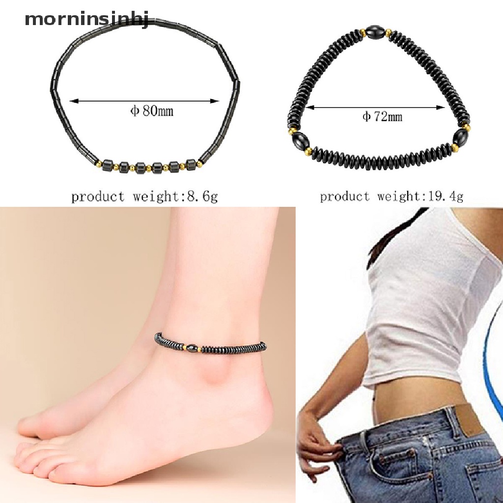 Mor Gelang Kaki Manikmanik Hematite Magnetik Untuk Menurunkan Berat Badan