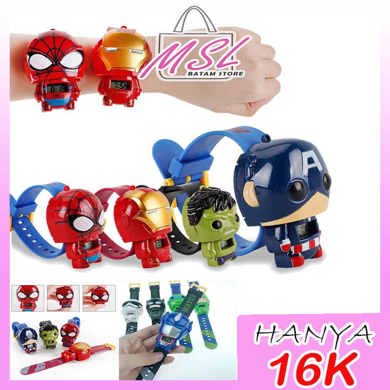 JAM TANGAN KARAKTER ANAK / JAM TANGAN ANAK MURAH / JAM TANGAN ANAK IMPORT KARAKTER