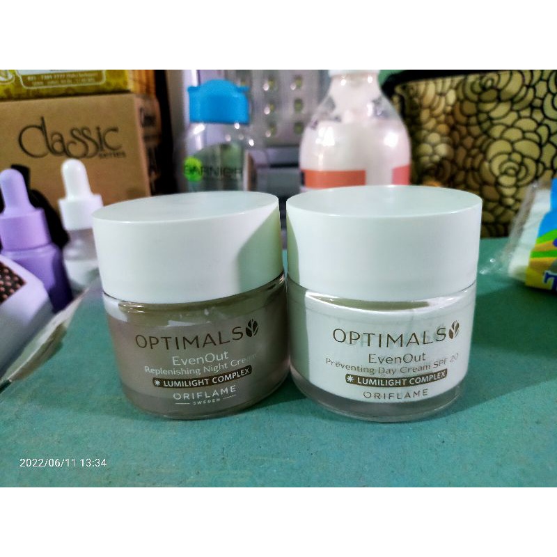 Oriflame optimals cream even out