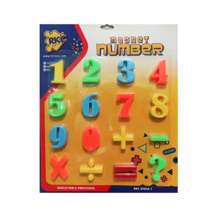 

Magnet Angka Number RKC Papan No.RKC 01022-1
