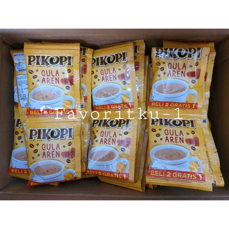 

Kopi PIKOPI Gula Aren 22 gr. 1 Renteng Isi 15 Sachet (Selama Promo)