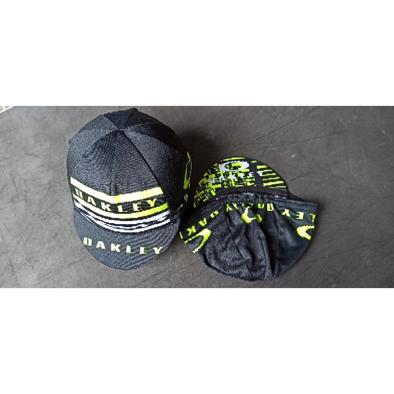 Cycling Cap Oakley (topi sepeda oakley)