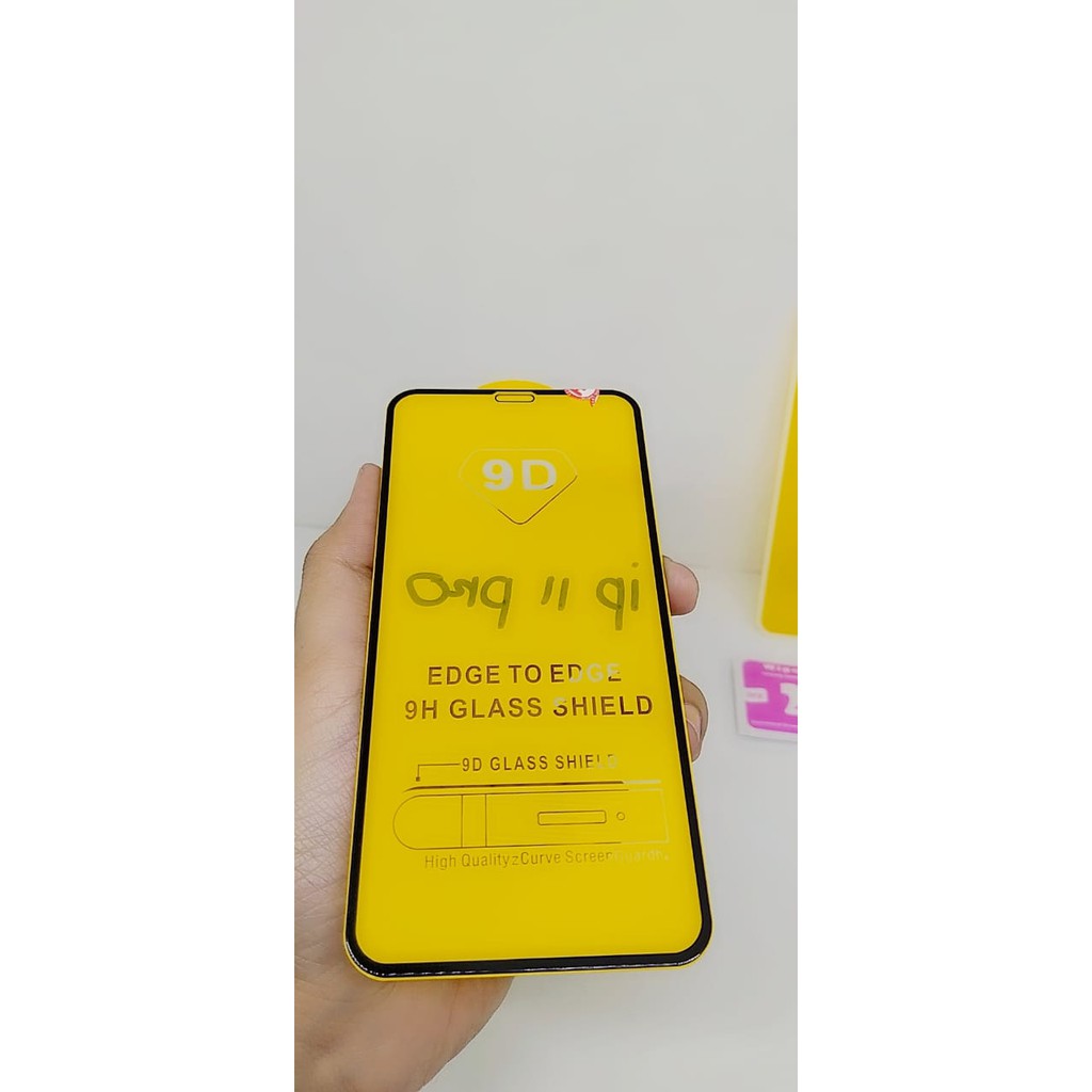 Tempered Glass Curve 5D iPhone 11 Pro 5.8 inchi FULL Screen Guard FULL LEM Curve Tooling