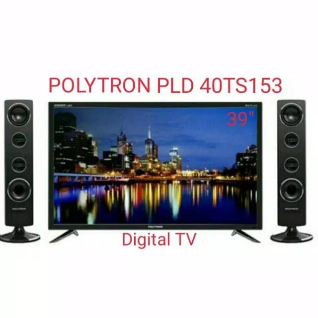 Led Tv 39 Inch Polytron 40ts153 Digital Hd Tv Cinemax Series Pld 40ts153 Shopee Indonesia