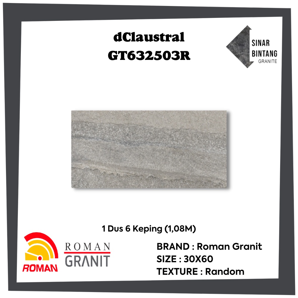 Granit 30 X 60 | Granit Lantai dClaustral Series ROMAN GRANIT