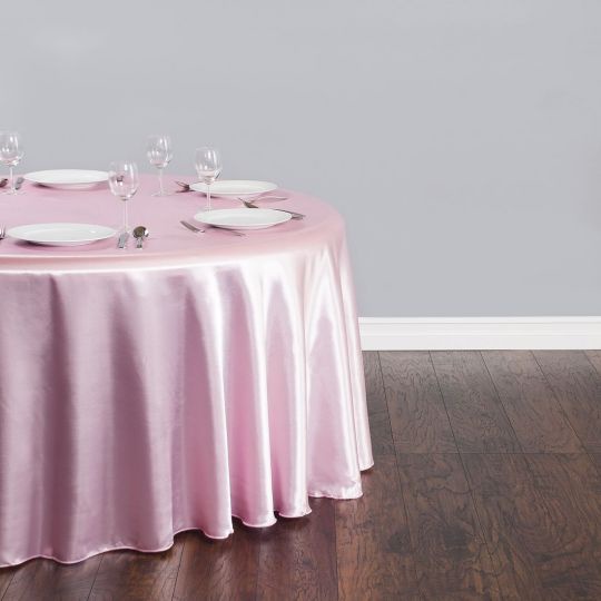 Round table cloth/taplak meja varian warna blackout diameter 330 cm