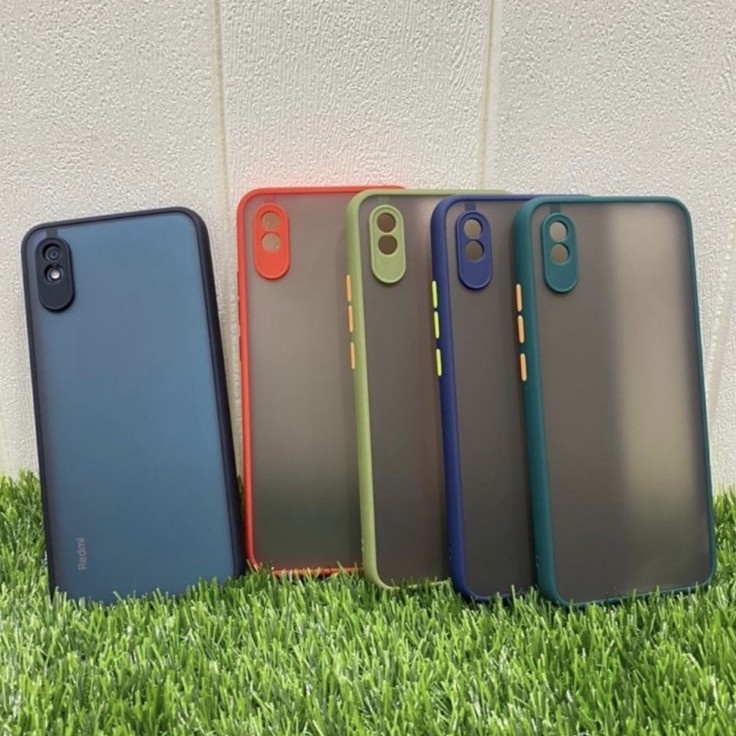 CASE MATTE XIAOMI REDMI 9A TRANSPARAN FUZE MACARON MY CHOICE - FA