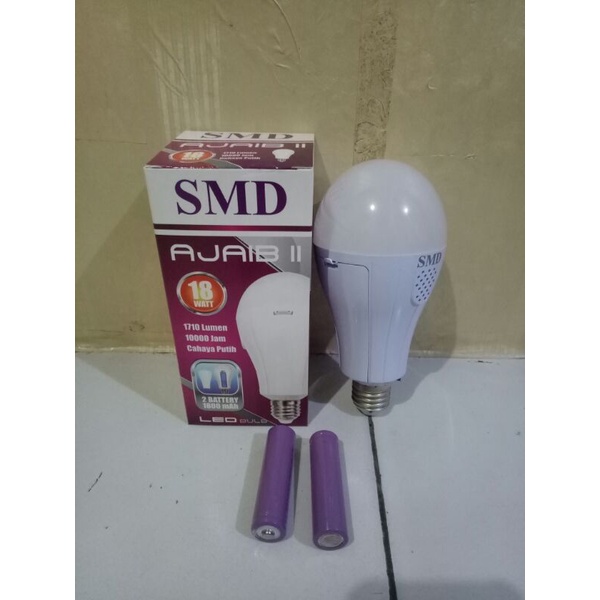 Lampu Led Emergency 18 watt SMD MY LED /Bohlam Emergency 18w SMD MY LED