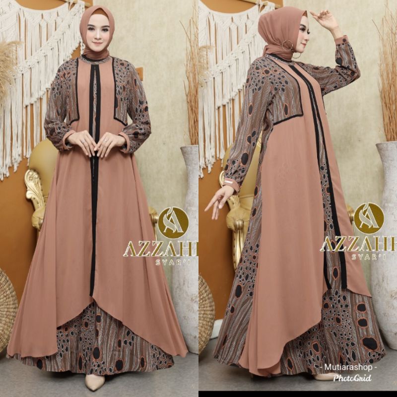 KUMI DRESS ORI Azzahra syari