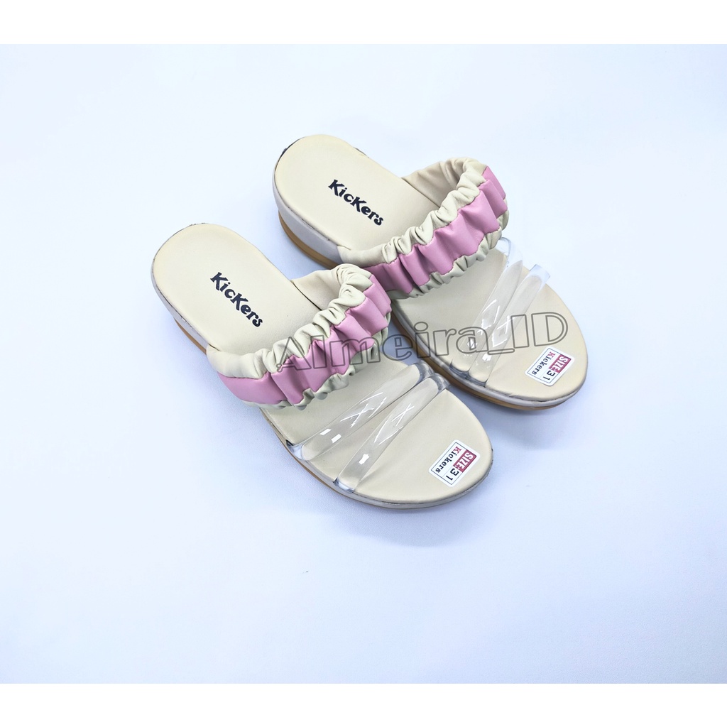 Sandal Anak Perempuan Kickers Wedges Jelly | Sandal Anak Kekinian | Sandal Anak Fashionable