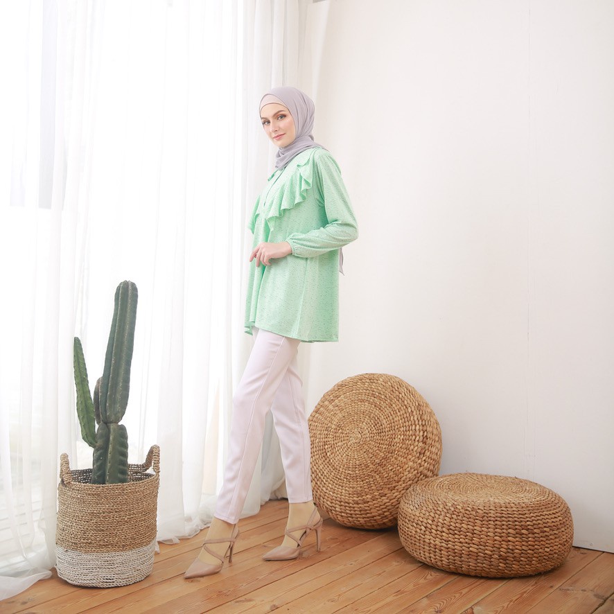 SAGARA Blouse - Tara blouse hijau mint