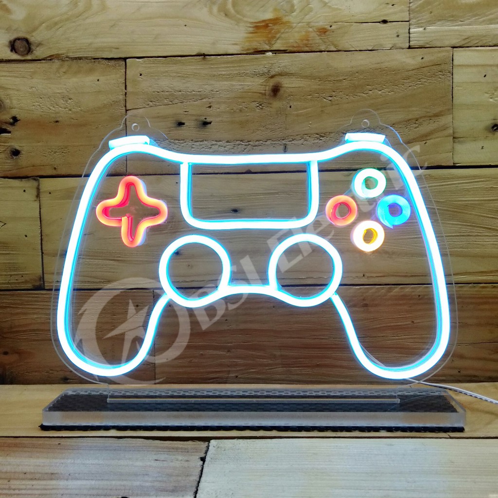 Joystick Standing Neon Flex / Neon Sign / Neon Light