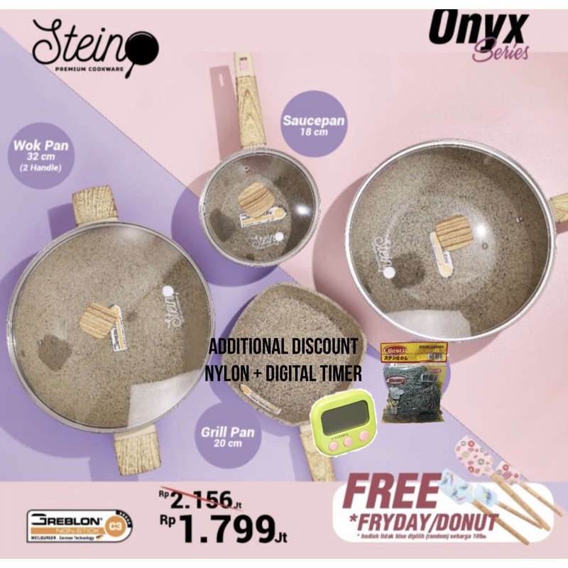 Paket Onyx Steincookware