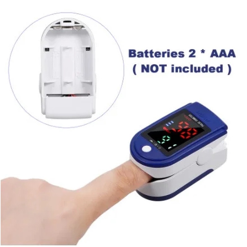 FUTAKO Fingertip Pulse Oximeter / Alat Ukur Detak Jantung / Oximeter