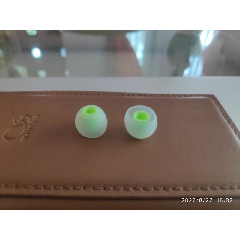 eartips alternatif kbear 07 silicone eartips untuk kz edx zsn pro X blon bl03 bukan aet07 aet08 sony spinfit cp100 cp145 cp360-1pair M putih hijau