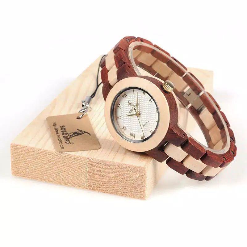 Jam Tangan Kayu Wanita Bobo Bird -M19