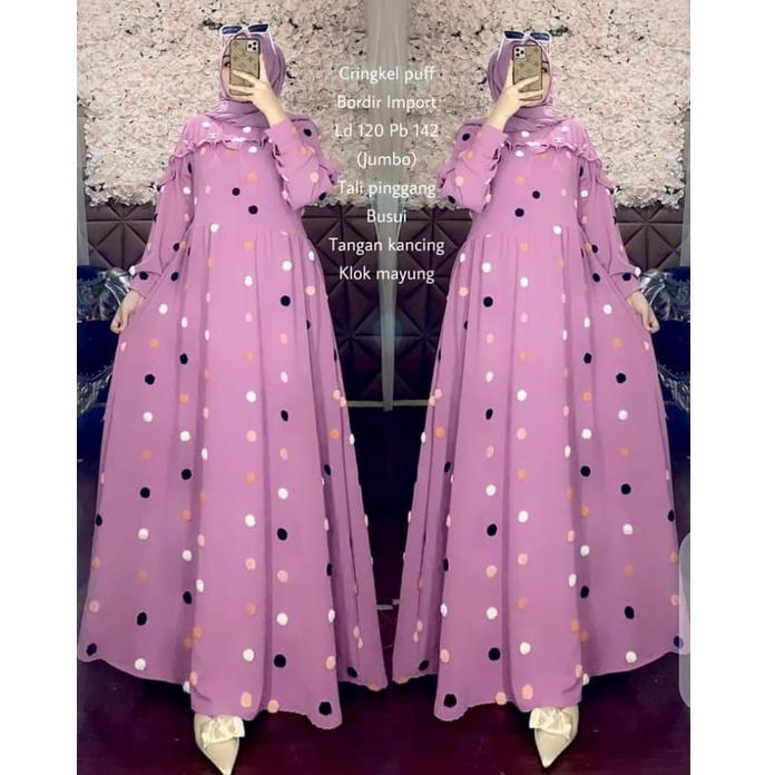 GAMIS CRINKLE POMPOM REMPEL DADA "KN. 712801"