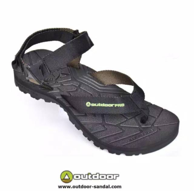 Sandal Gunung Outdoor Pro Cruiser Hitam Coral - Cowok Cewek