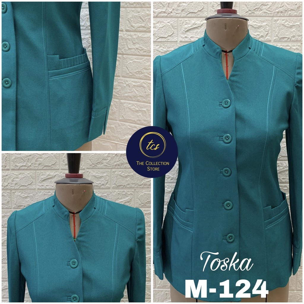 BLAZER WANITA FORMAL POLOS, Seragam Guru, Blazer Guru, Jas Guru Toska