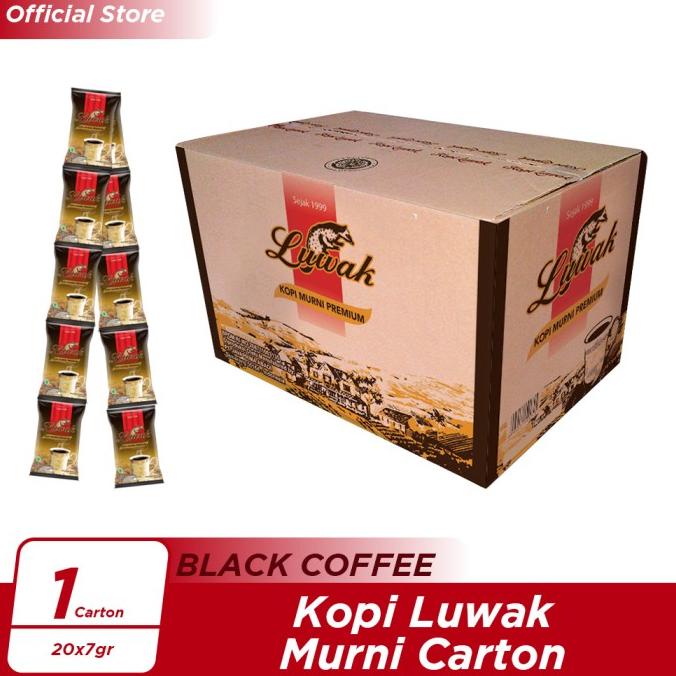 

Kopi Luwak Murni Renceng 20x7gr - 20pcs (Carton) -Diskon Besar