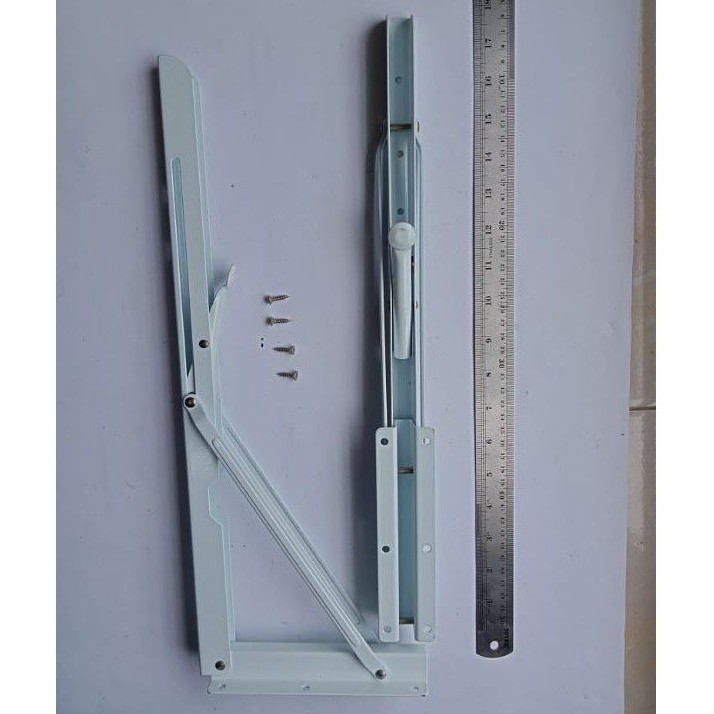 PER PASANG SIKU RAK LIPAT 18 INCHI / SIKU L LIPAT / SIKU PENYOKONG/SIKU PENYANGGA/FOLDING BRACKET/BR