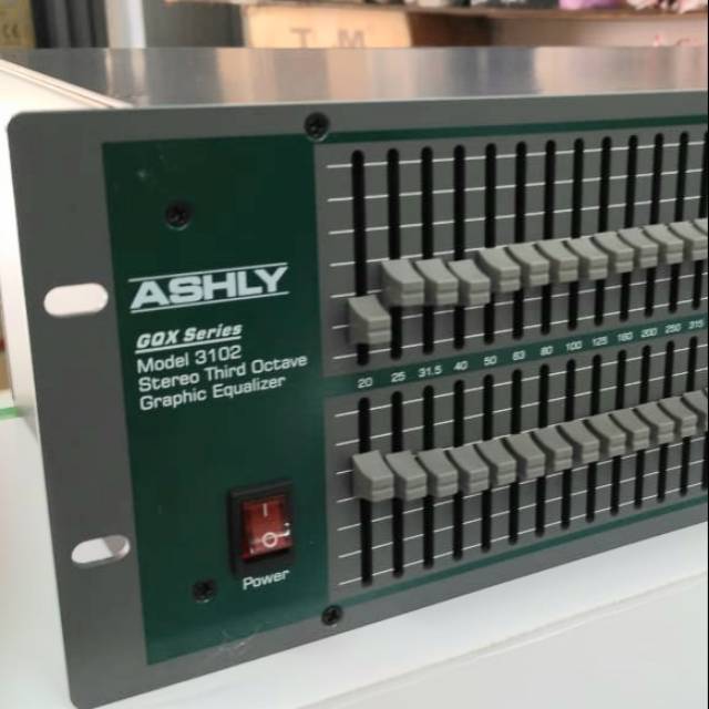 Equalizer Ashly GQX 3102 Baru