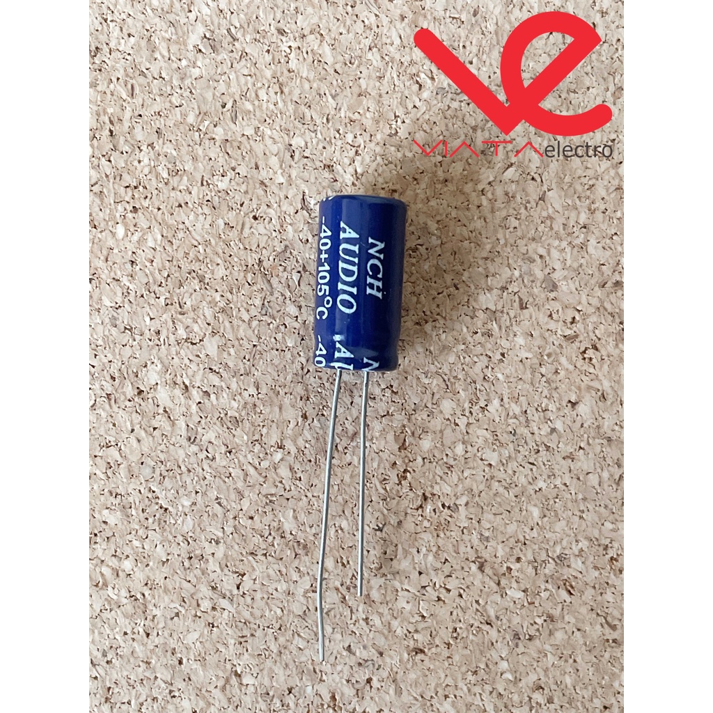 KAPASITOR ELCO 220UF 50V (1 BUAH) KAPASITOR CAPACITOR ELKO KAPASITOR 220 UF 50 V