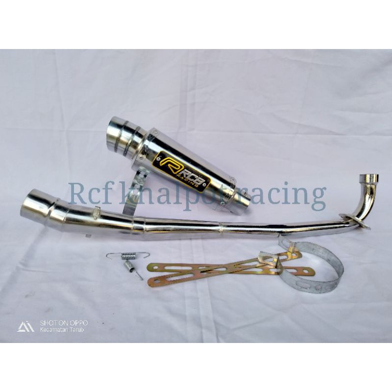 Knalpot Racing RCB Supra X 125 Supra fit Revo absolute lama Jupiter z Grand astrea Karisma Smash Tit