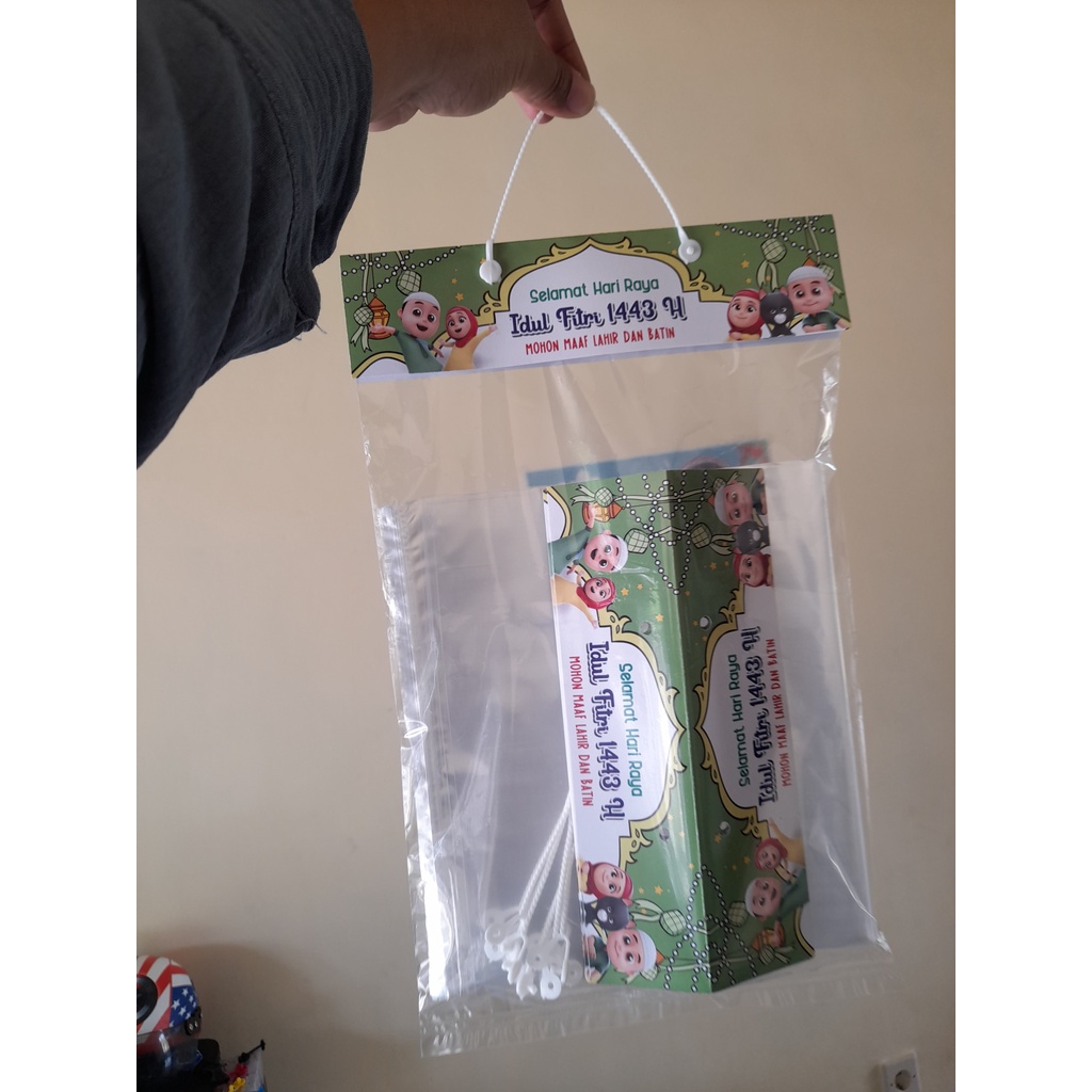 

LABEL PLASTIK SNACK ULANG TAHUN | IDUL FITRI UK 20 X 35 CM