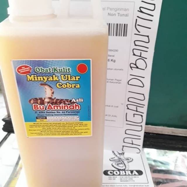 Minyak Ular Cobra 1000 ml Obat Gatal Kulit