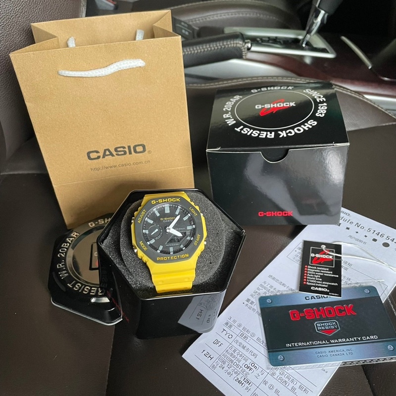 JAM TANGAN G SHOCK GA2100 FULLSET / JAM TANGAN PRIA