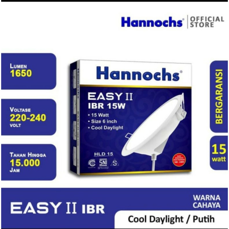 downlight hannochs Easy II IBR 15 Watt / downlight hannochs 15 watt