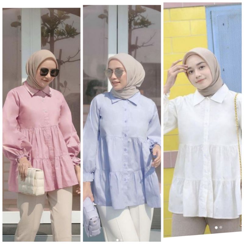 Miranda Blouse by Vanilla Hijab Official