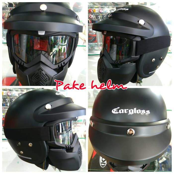 HELM CARGLOSS GOGGLE MASK
