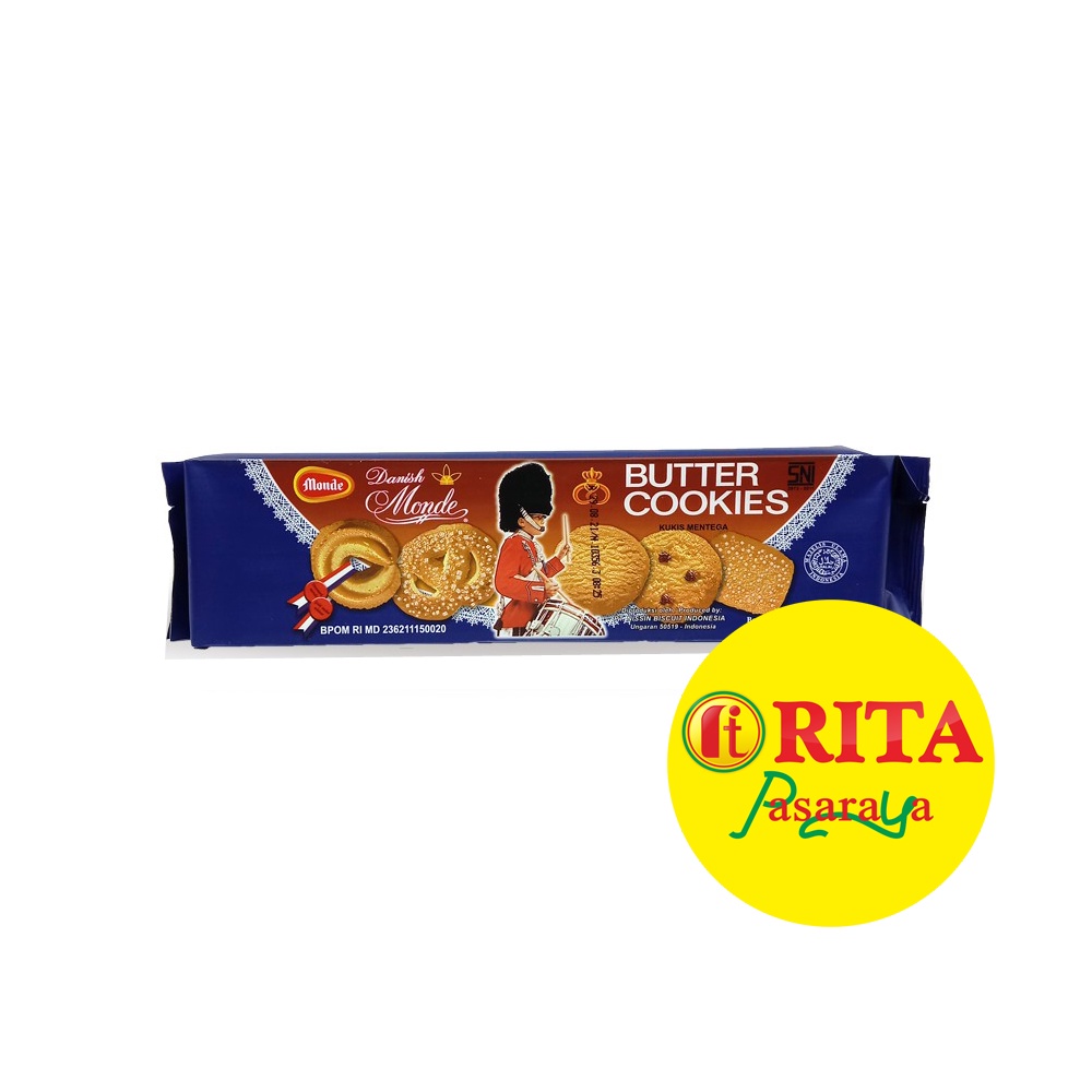 

Monde Butter Cookies 90gr