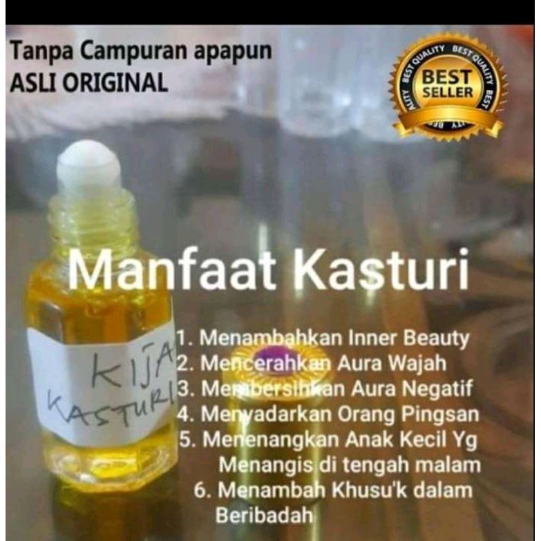 parfum pria non alkohol kasturi kijang