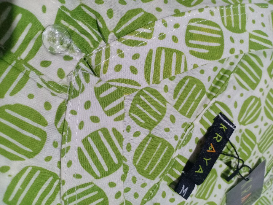 Nuna Blouse Batik Wanita Modern Batik Cap Batik Kerja