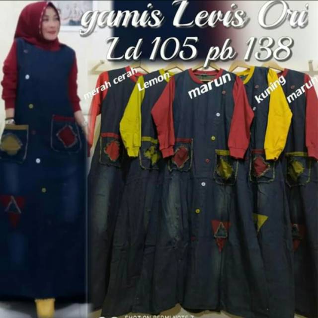 GAMIS JEANS ORI BY JUNNOV
