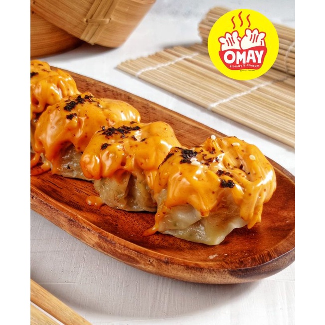 

Dimsum Omay saus mentai