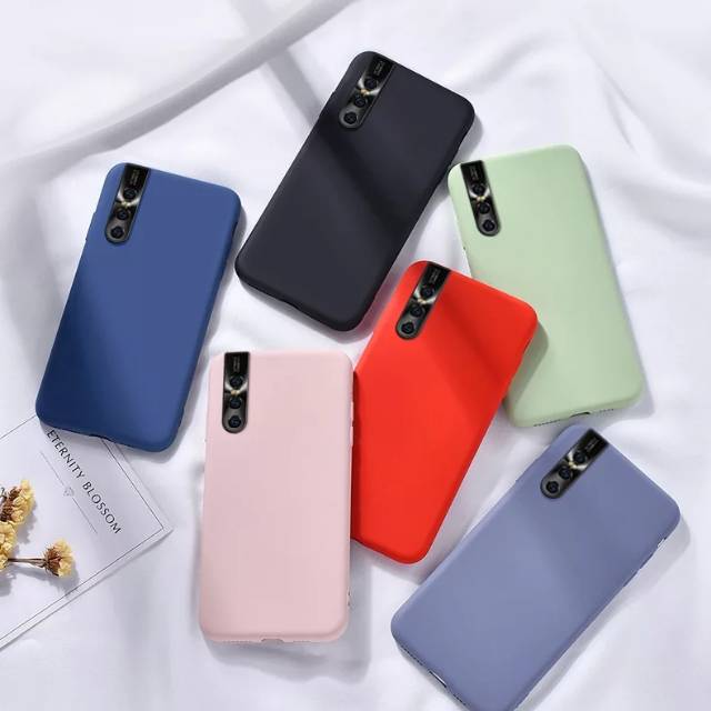 VIVOV15 Soft Case TPU Matte Colour silikon polos