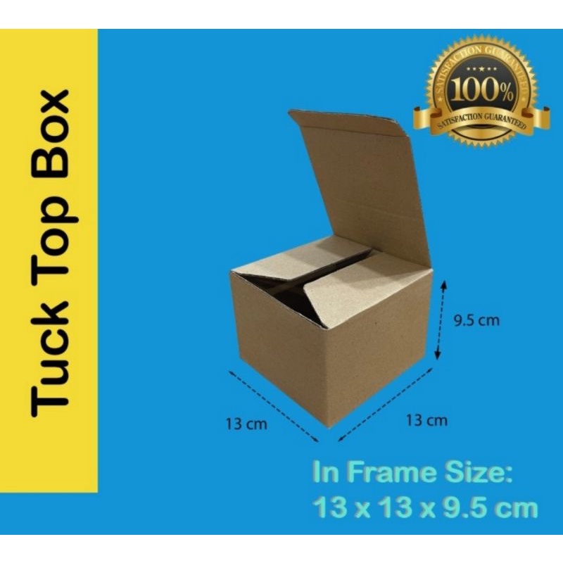 

10 Pcs Box Karton 13x13x9.5/Kotak Karton 13x13x9.5 /Kotak Souvenir /Kotak/Box/Dus/Box Hampers