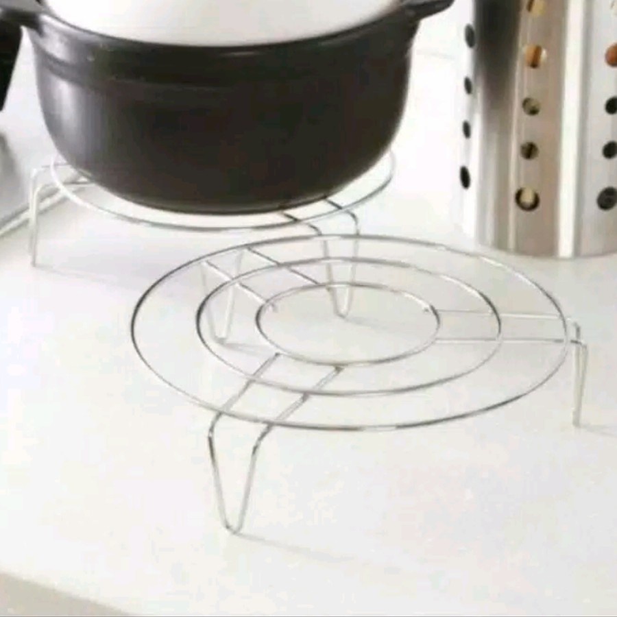 Tatakan panci stainless tebal