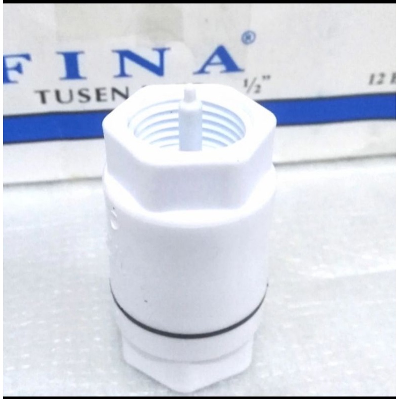 TUSEN KLEP 1/2" INCHI INCH TUSSEN PVC PLASTIK FOOT VALVE
