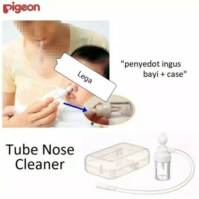 Pigeon tube Nose Cleaner / Penyedot ingus Bayi / Alat sedot ingus Bayi