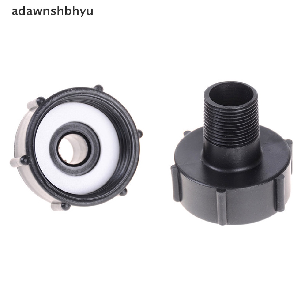 [adawnshbhyu] Ibc Tote Tank Drain Adapter Drat Kasar 2sampai1 /2&quot; 3/4 &quot;Selang Taman