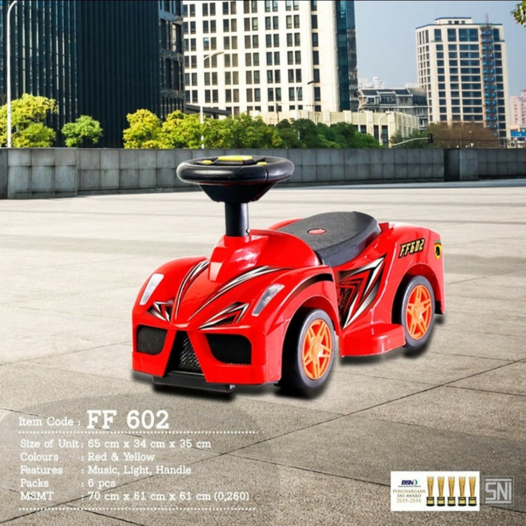 Toko Mainan ALFA Ride On Mobil SHP FF602