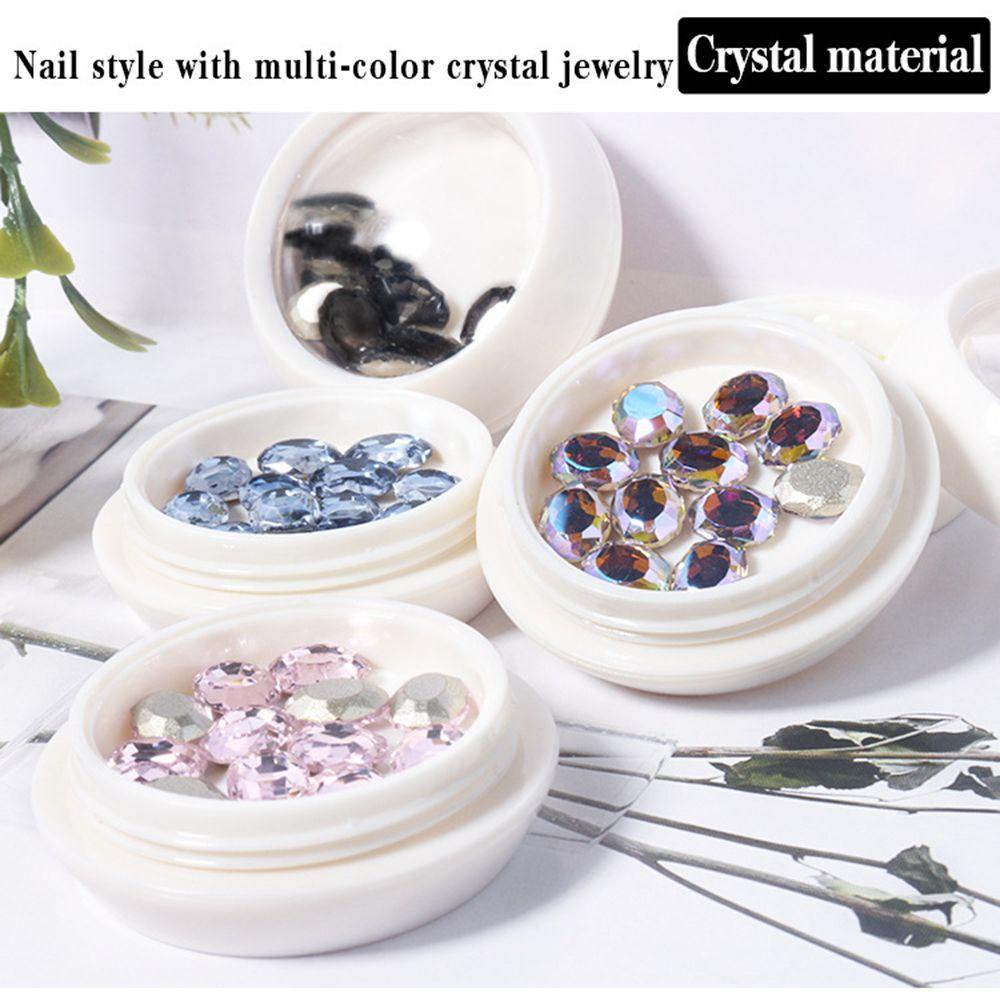 Mxbeauty 3D Nail Art Dekorasi Pesona Shiny Symphony Diamond Permata Perhiasan Kuku DIY